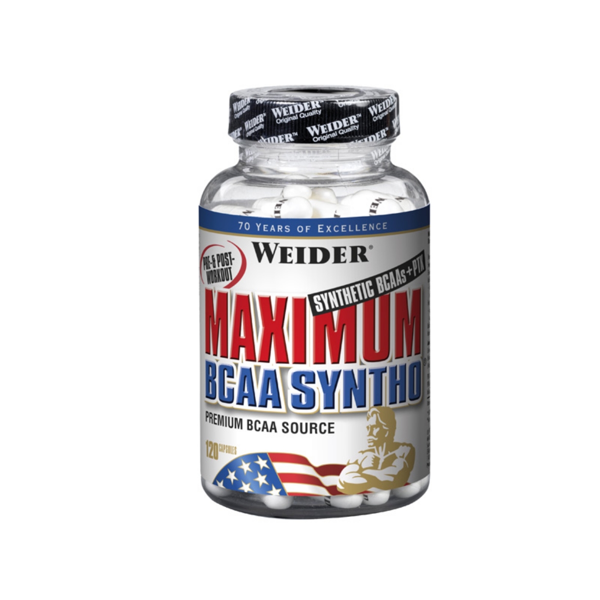 Slika od Maximum BCAA Syntho + PTK (240 kapsula)