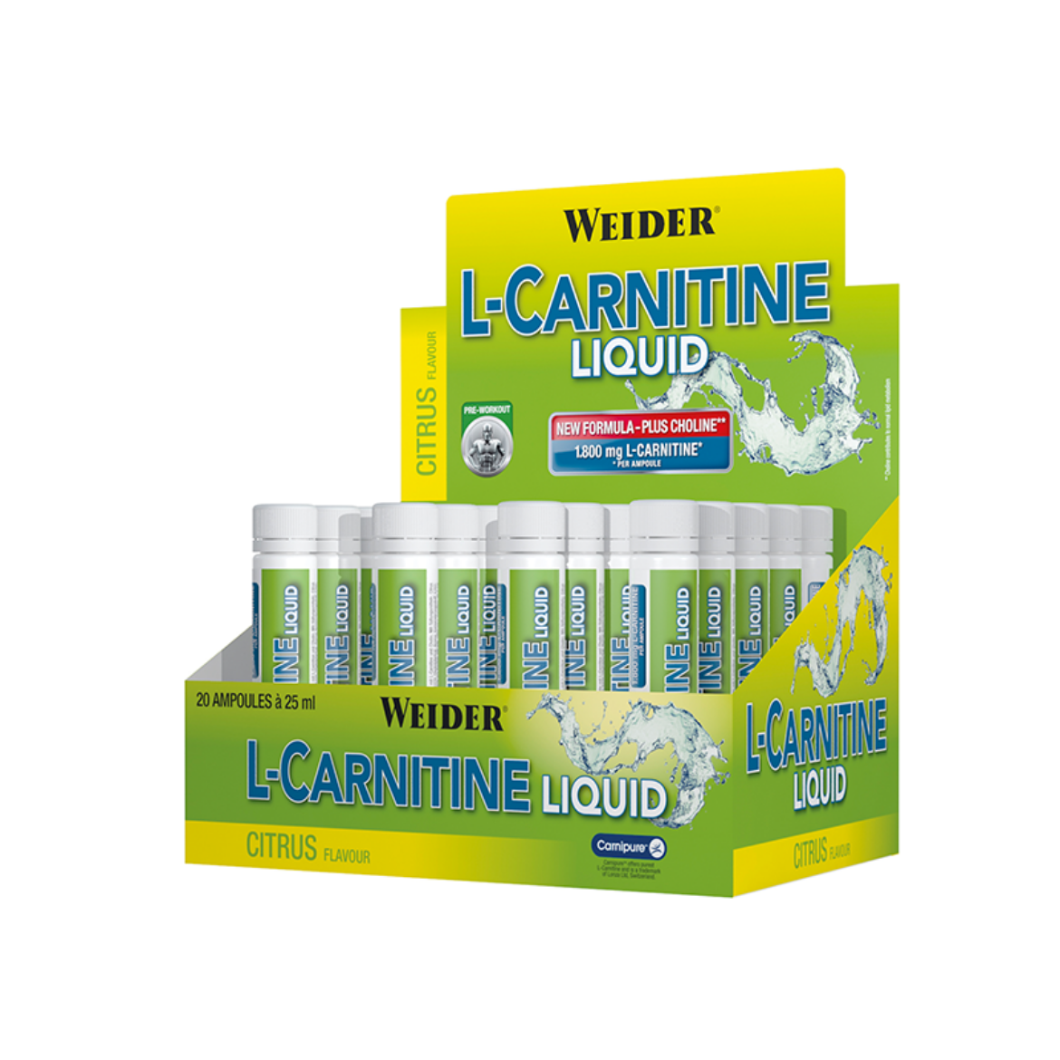 Slika od L-Carnitin Liquid 1800 mg (20 ampula)