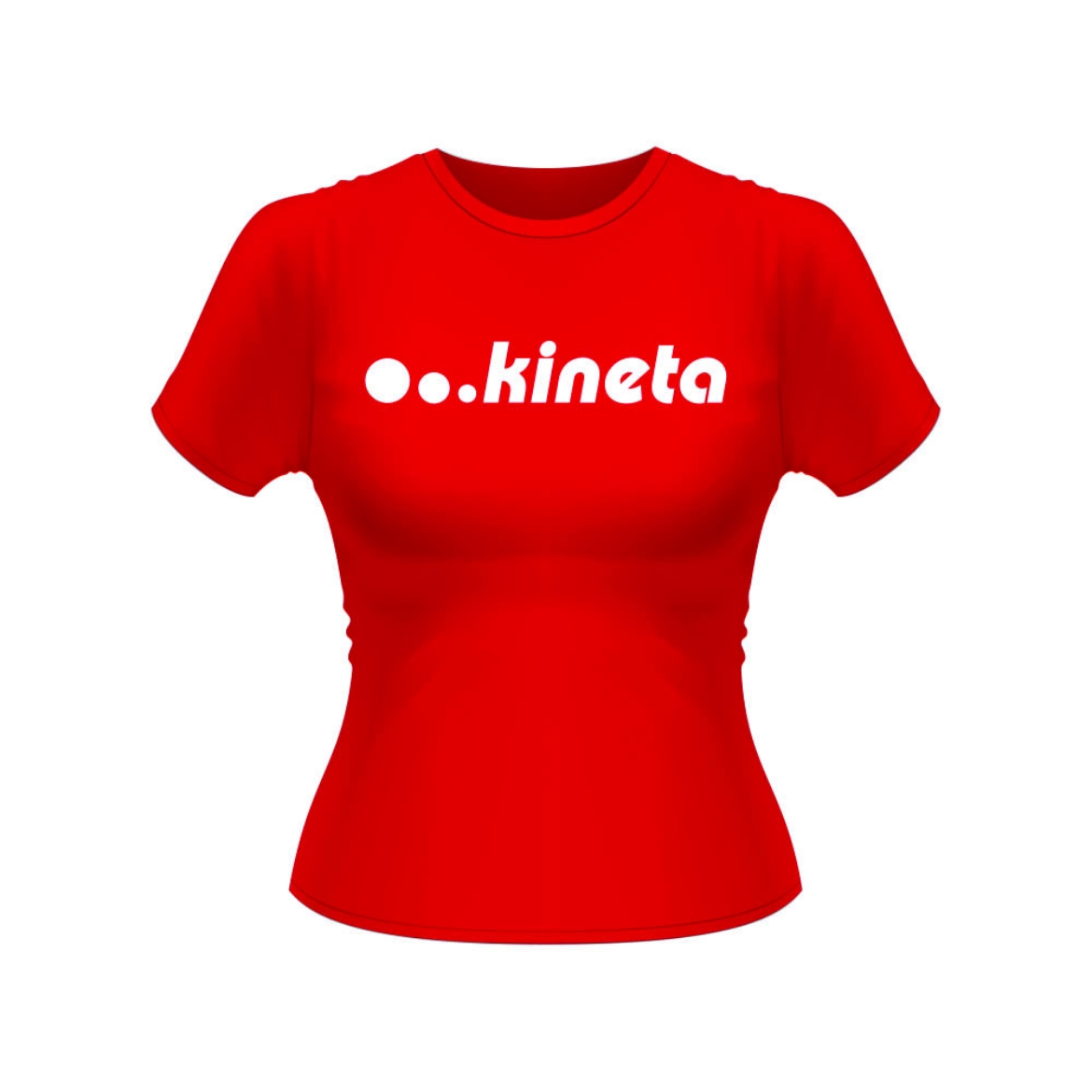 Slika od Kineta Girly Red T-Shirt - Front logo