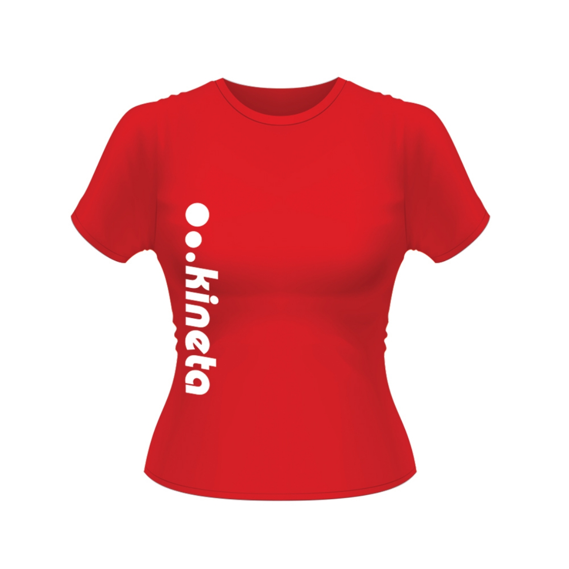 Slika od Kineta Girly Red T-Shirt - Side Logo