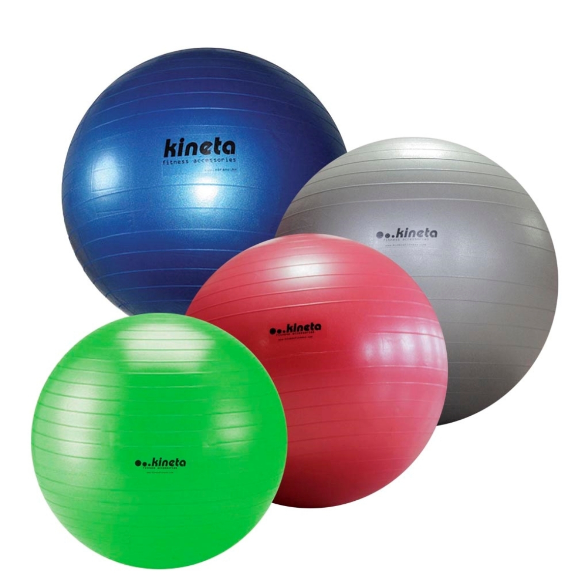 Slika od Pilates lopta 55 cm - Izložbena - crvena