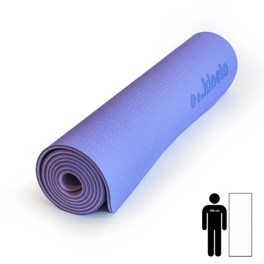 Slika od Yoga prostirka Premium Kineta Plava