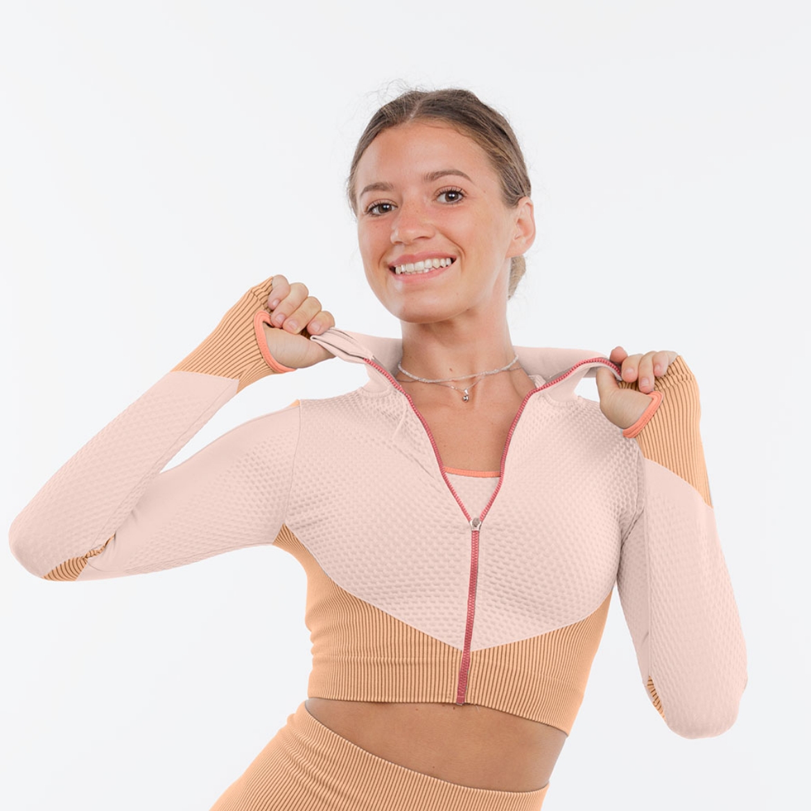 Slika od Cynthia Crop Trenirka - Roza