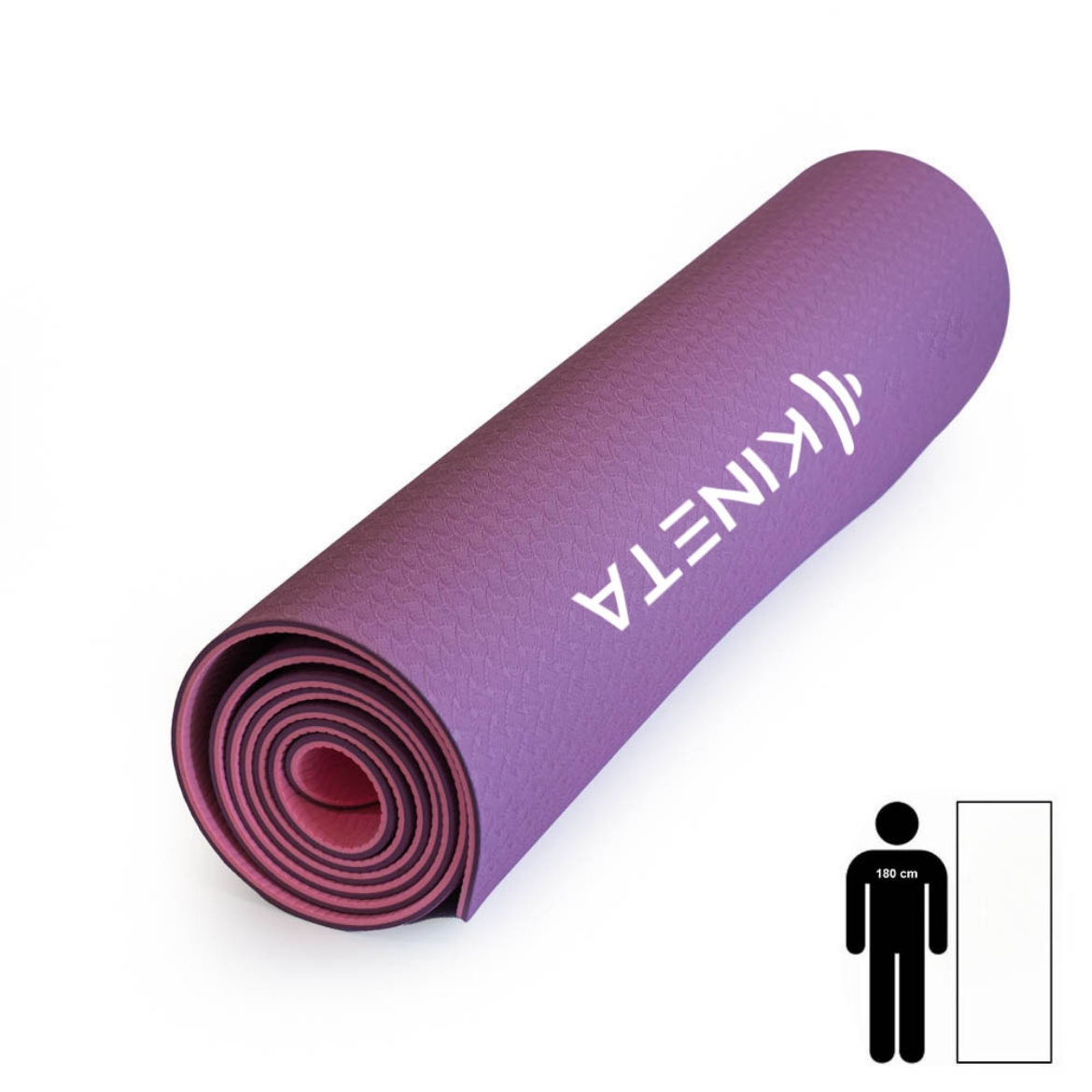Slika od Yoga prostirka Premium Kineta Ljubičasta