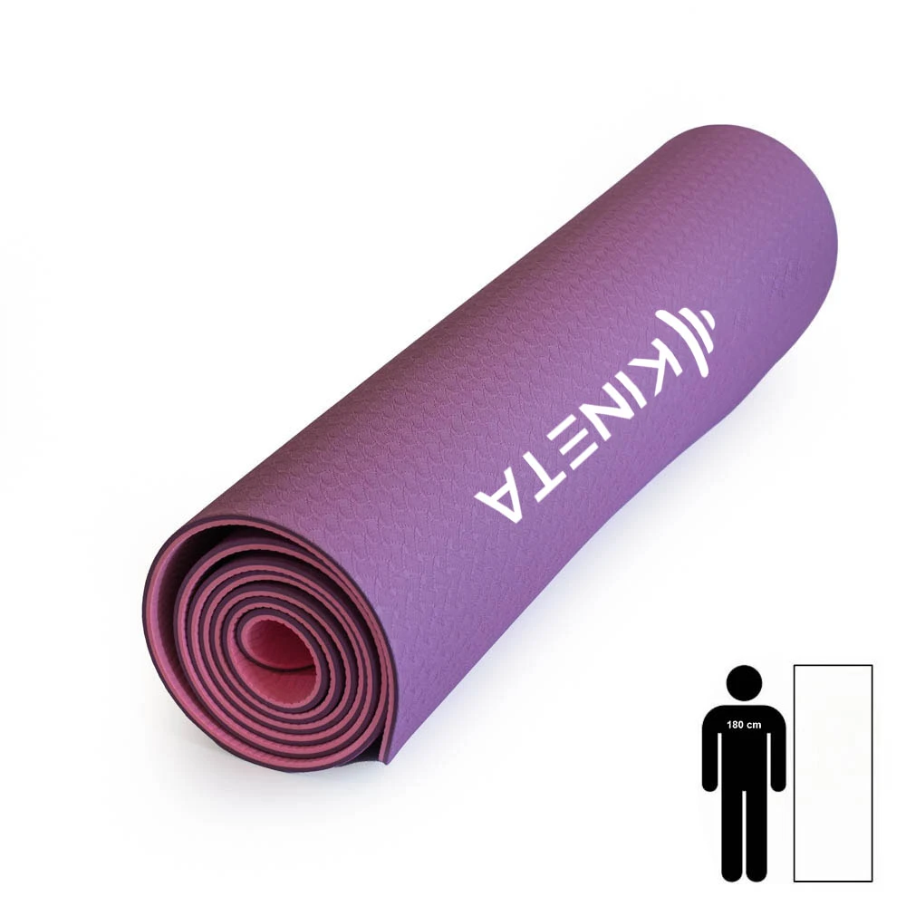 [K1126] Kineta Premium Yoga prostirka (LJubičasta)